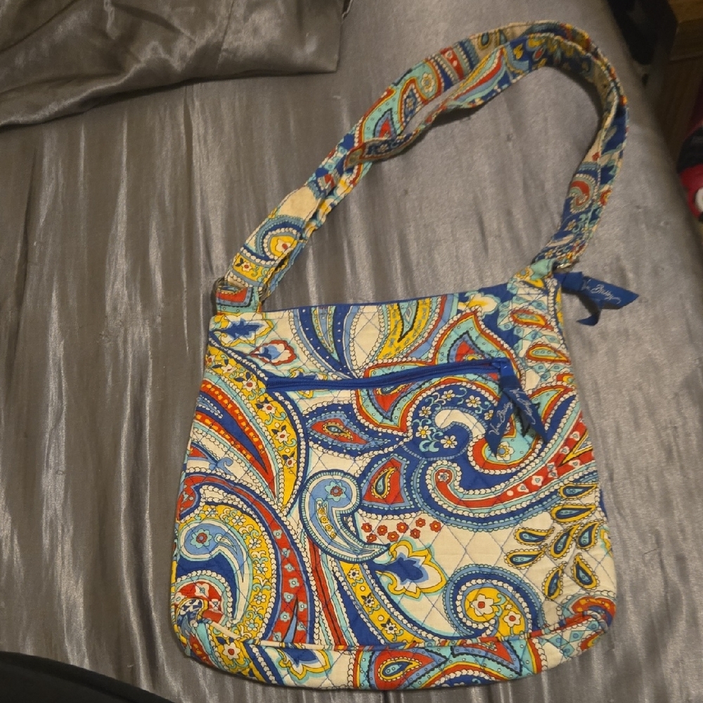Vera Bradley Hipster Crossbody Bag *Retired Marina Paisley*